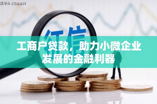 汤阴工商户贷款，助力小微企业发展的金融利器