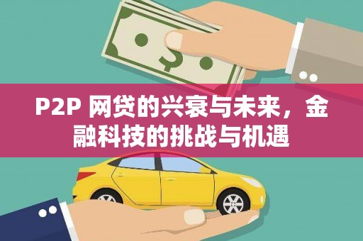汤阴P2P 网贷的兴衰与未来，金融科技的挑战与机遇