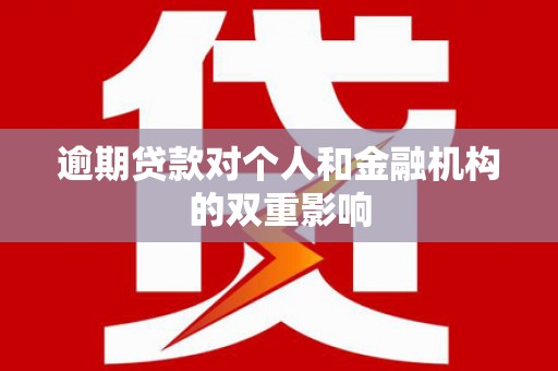 汤阴逾期贷款对个人和金融机构的双重影响