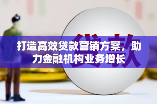 汤阴打造高效贷款营销方案，助力金融机构业务增长
