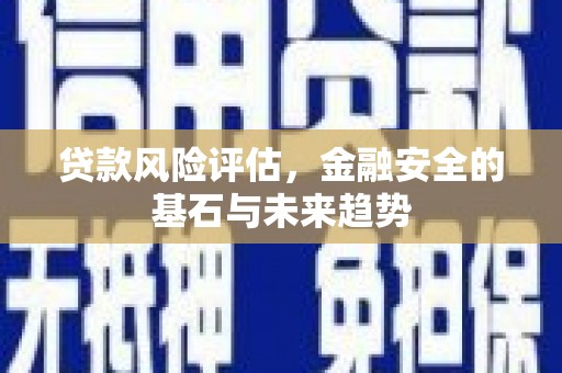 汤阴贷款风险评估，金融安全的基石与未来趋势