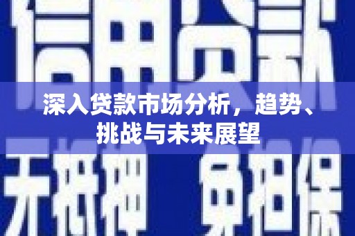 汤阴深入贷款市场分析，趋势、挑战与未来展望