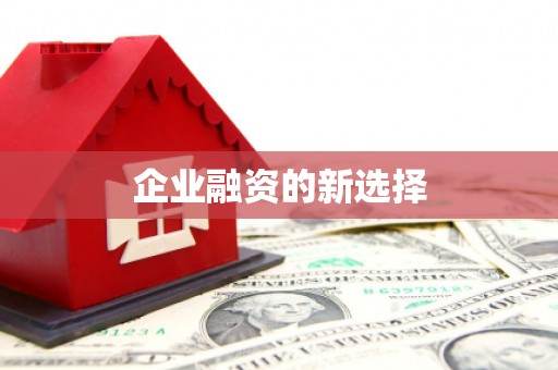 汤阴企业融资的新选择