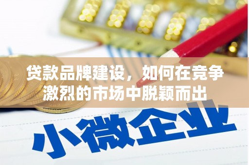汤阴贷款品牌建设，如何在竞争激烈的市场中脱颖而出