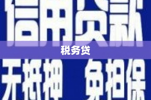 汤阴税务贷