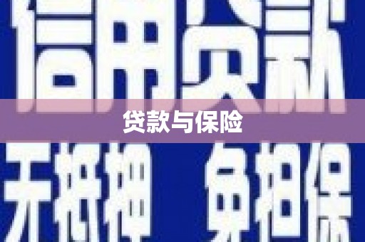 汤阴贷款与保险