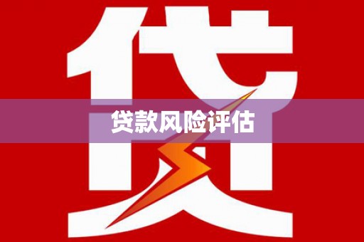 汤阴贷款风险评估