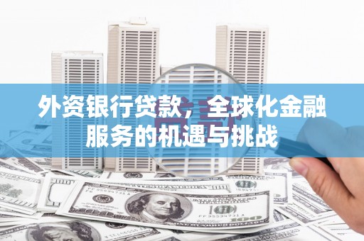 汤阴外资银行贷款，全球化金融服务的机遇与挑战