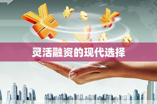 汤阴灵活融资的现代选择
