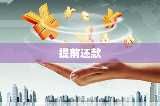 汤阴提前还款
