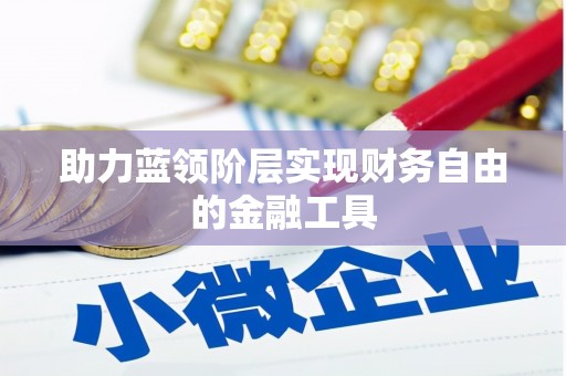 汤阴助力蓝领阶层实现财务自由的金融工具