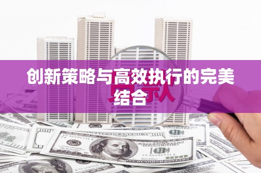 汤阴创新策略与高效执行的完美结合